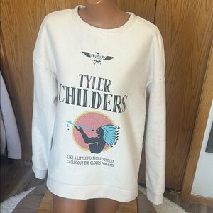 Tyler Childers Graphic Cream Sweatshirt